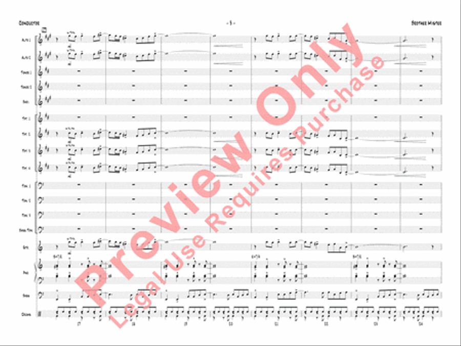 Brother Mister Jazz Ensemble scores gallery preview page 6
