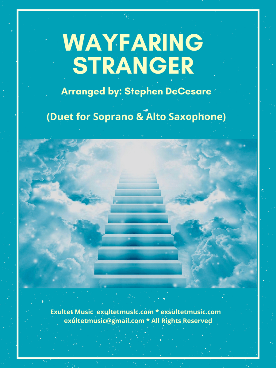 Wayfaring Stranger (Duet for Soprano and Alto Saxophone) Woodwind Duet scores gallery preview page 1