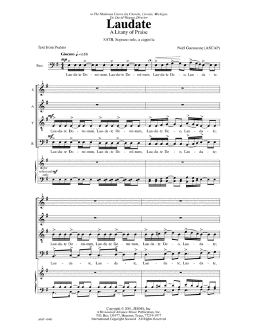 Laudate 4-Part scores gallery preview page 2