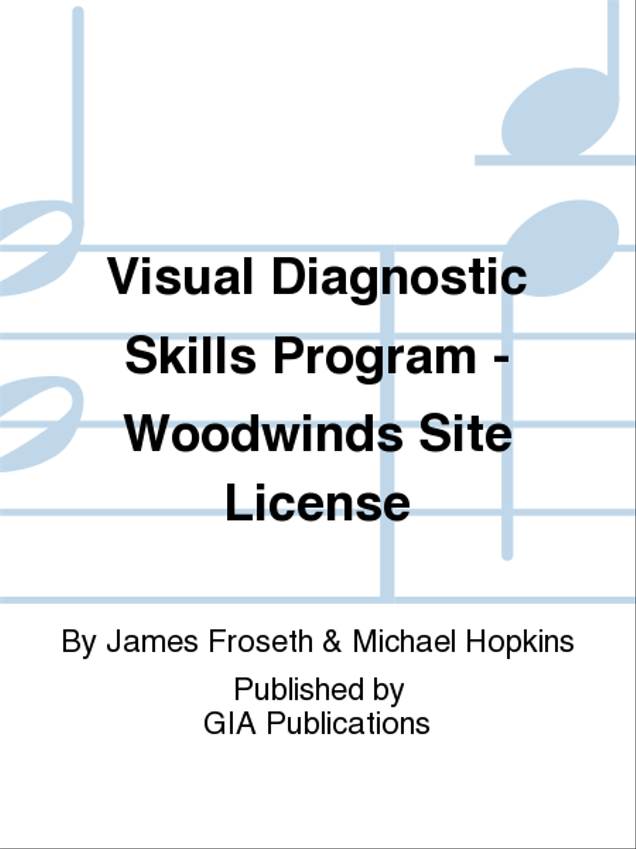 Visual Diagnostic Skills Program - Woodwinds Site License School and Community scores gallery preview page 1