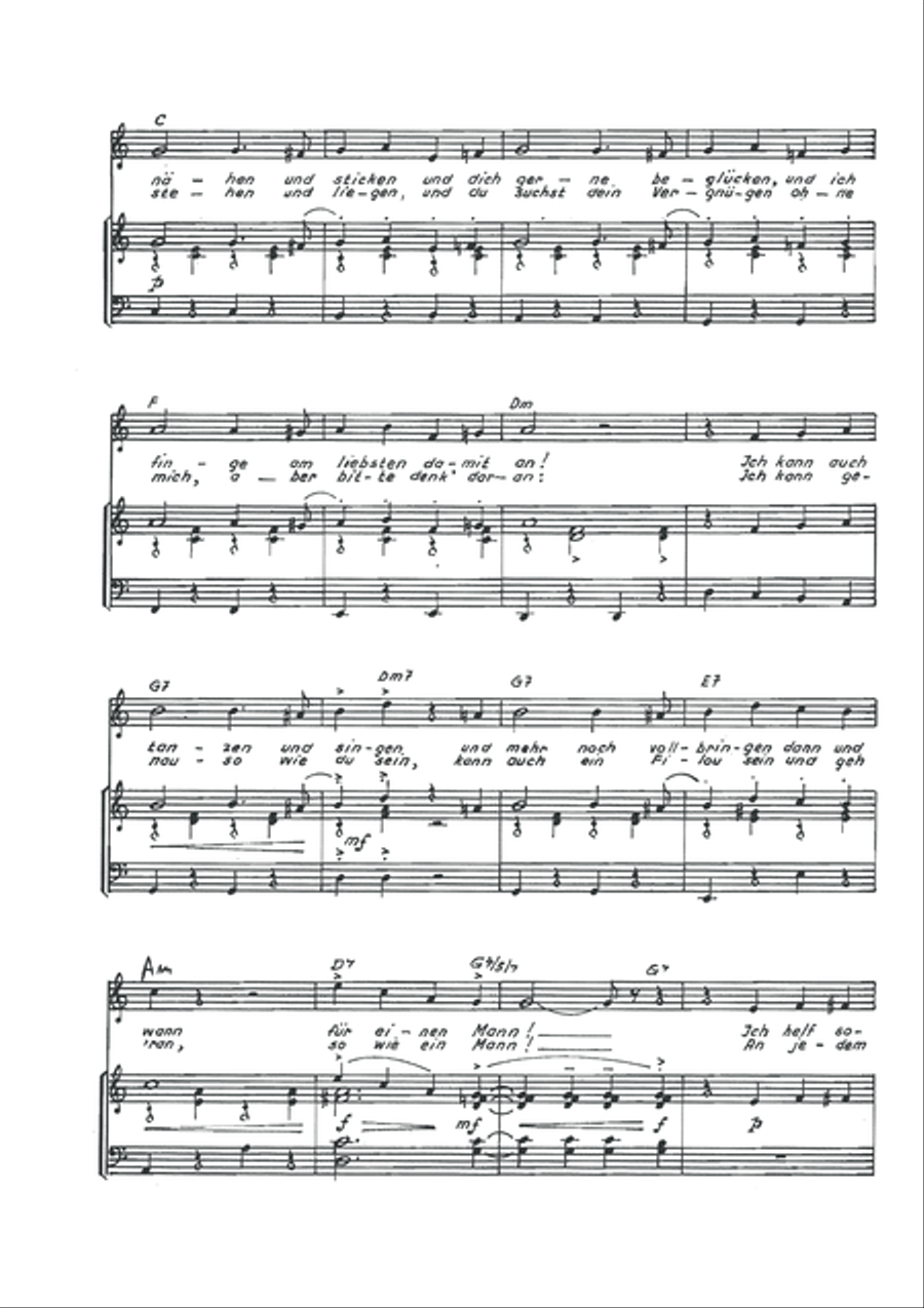 Fur einen Mann Voice scores gallery preview page 4