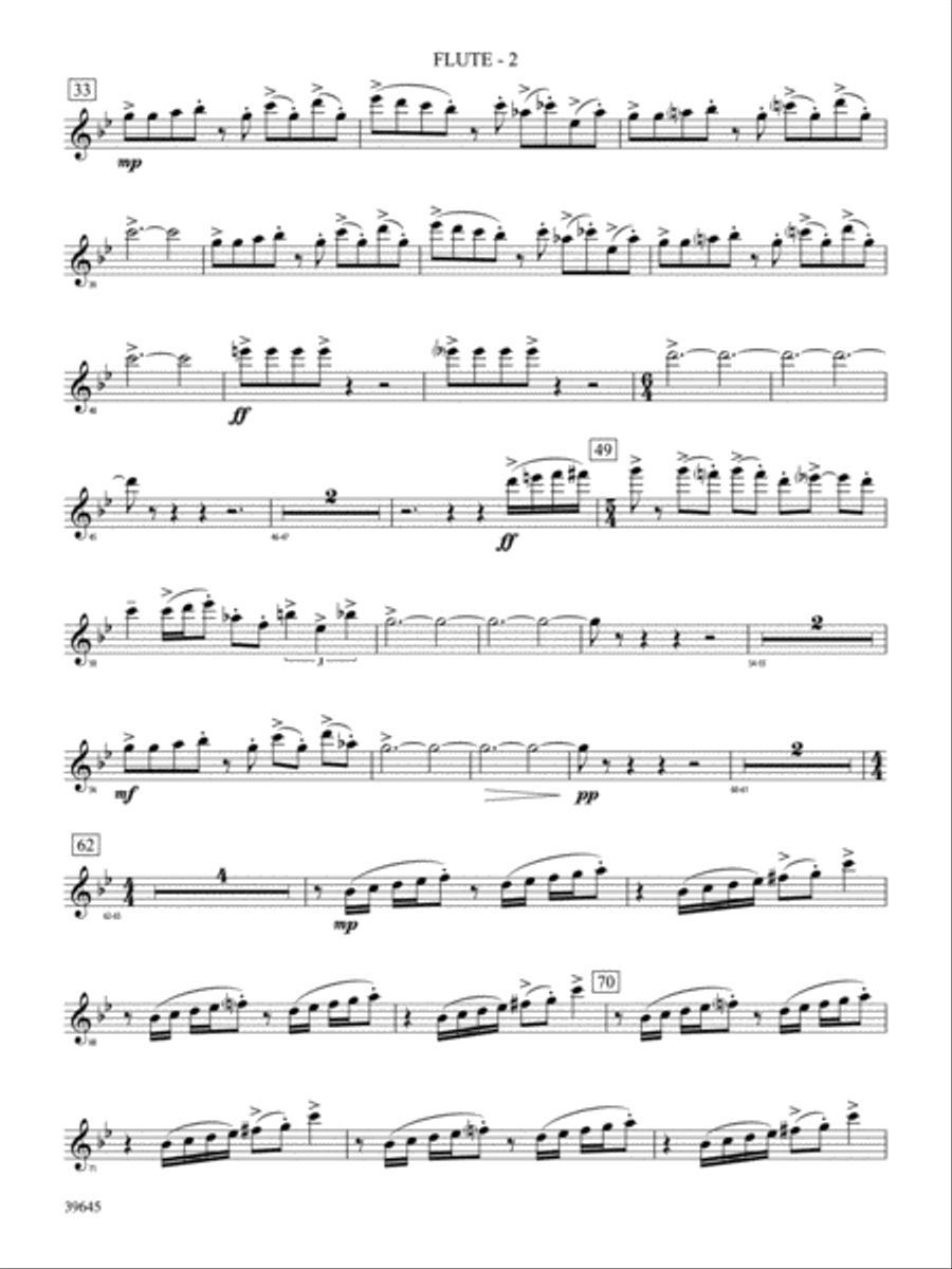 Whirlybird: Flute Concert Band scores gallery preview page 2