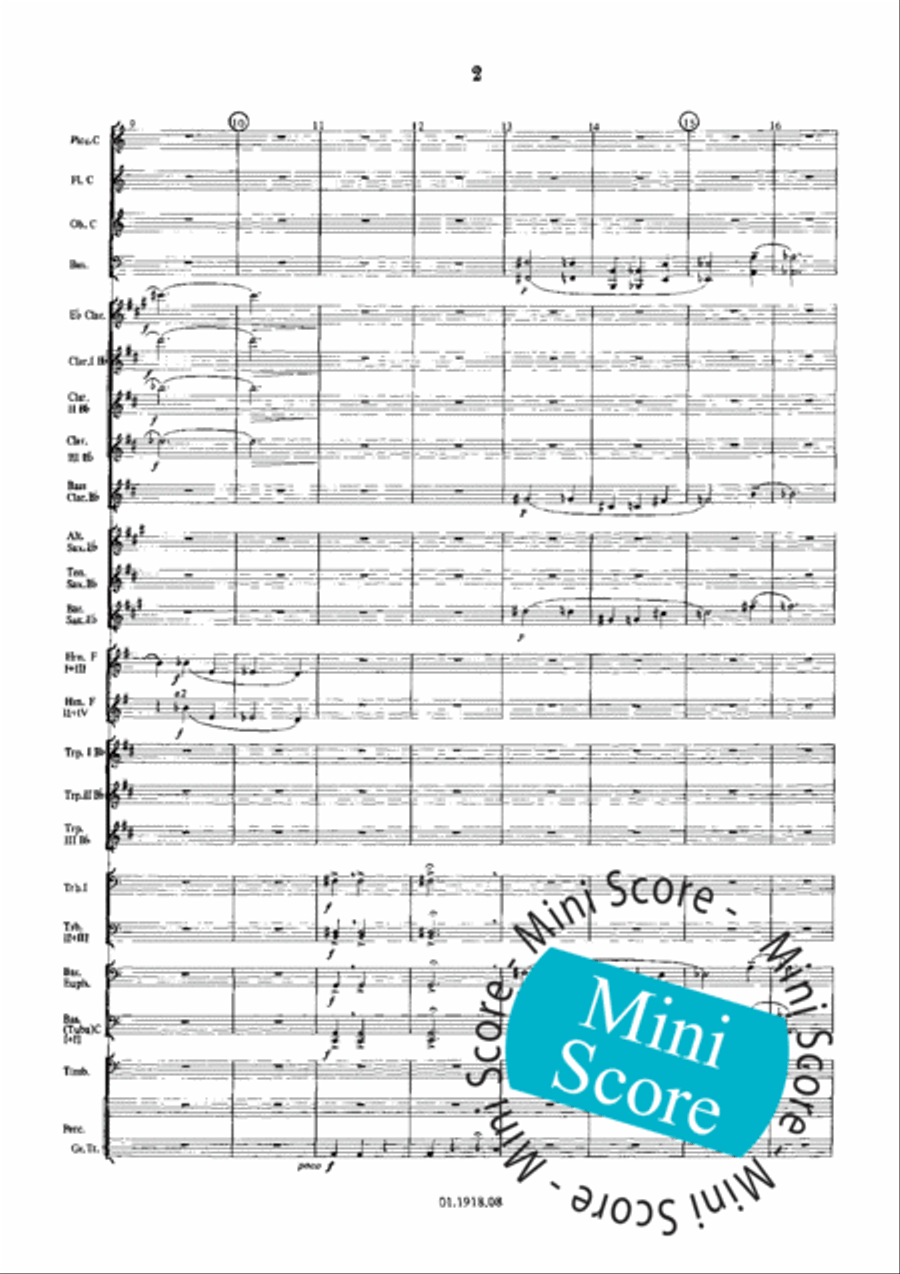 Overture for an Imaginary Play Concert Band scores gallery preview page 6