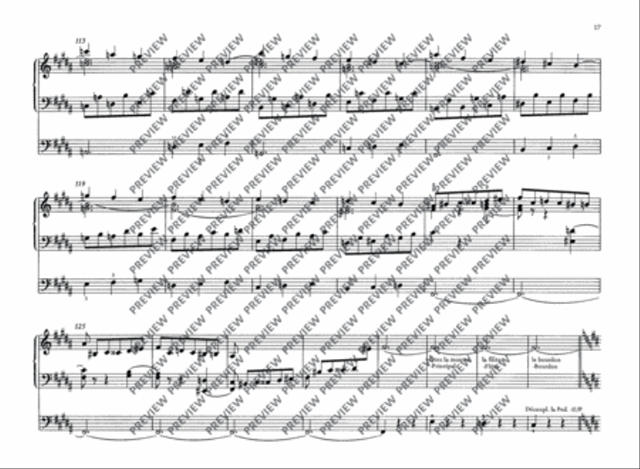 Fanfare, Cantabile and Finale Organ scores gallery preview page 18