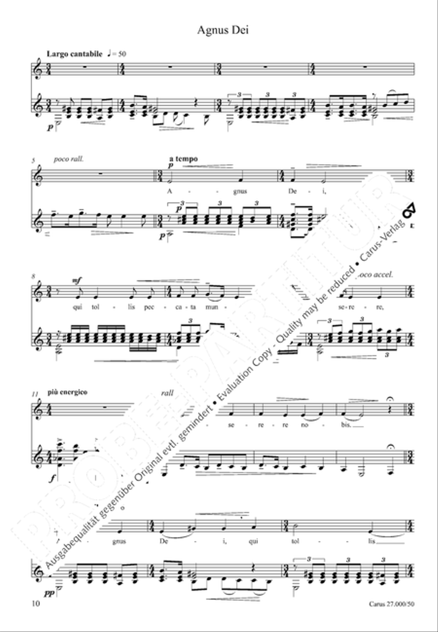 Messa di Gioia Choir scores gallery preview page 11