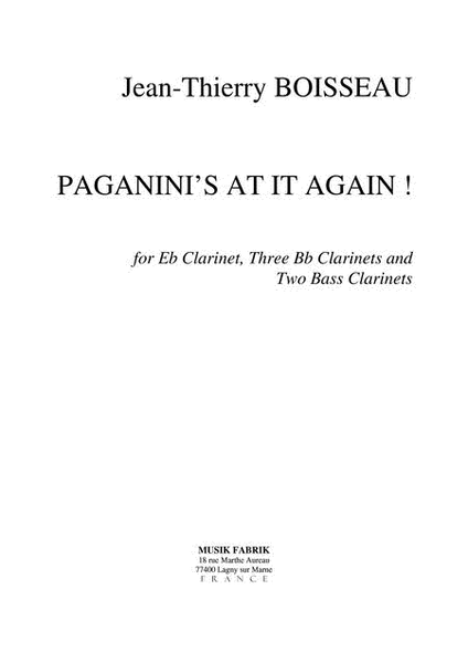 Paganini's at it again