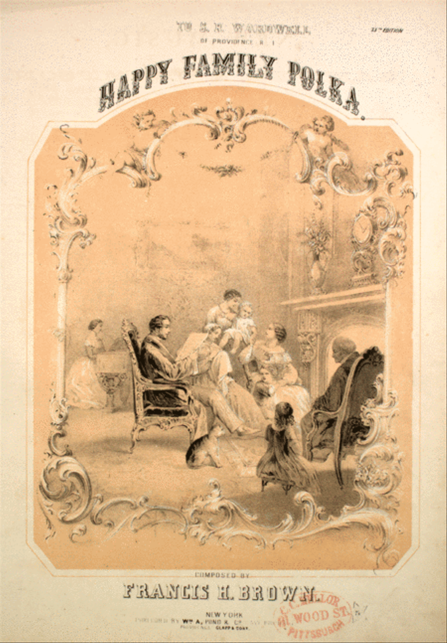 Happy Family Polka Piano Solo scores gallery preview page 1