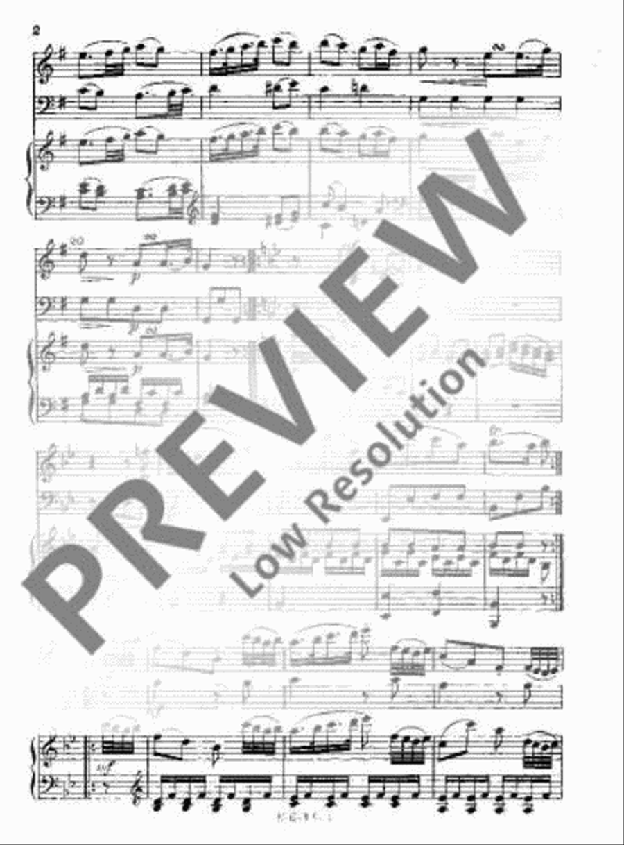 Piano Trio G major Piano Trio scores gallery preview page 5