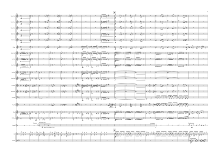 Bicycle Race Brass Band scores gallery preview page 3