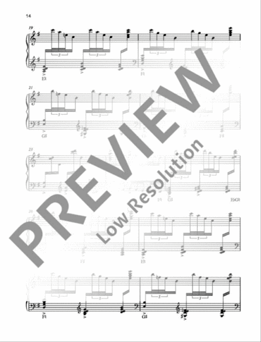 Sonata Harp scores gallery preview page 15