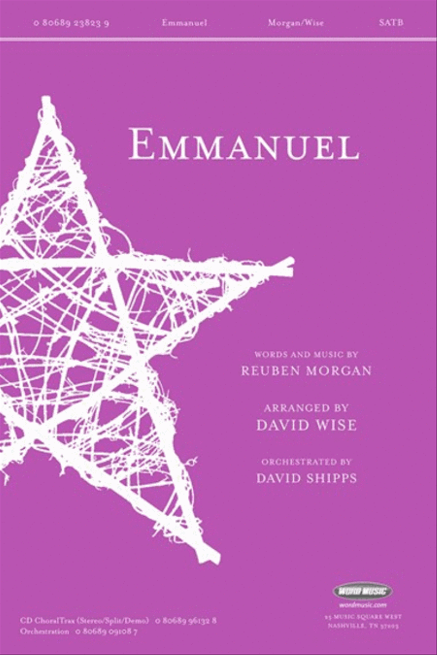 Emmanuel - CD ChoralTrax Choir scores gallery preview page 1