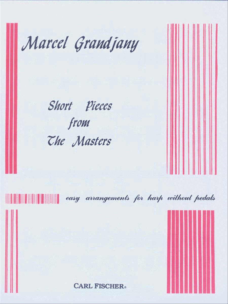 Short Pieces From The Masters Harp scores gallery preview page 1