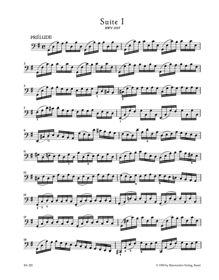 Six Suites for Solo Violoncello BWV 1007-1012
