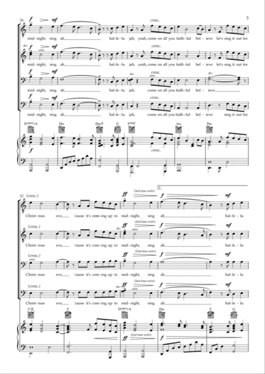 Midnight Mass TTBB scores gallery preview page 3