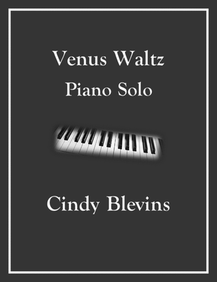 Book cover for Venus Waltz, Original Piano Solo, Special Edition