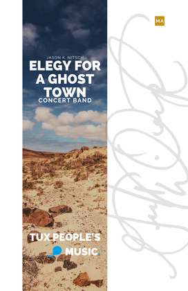 Book cover for Elegy for a Ghost Town