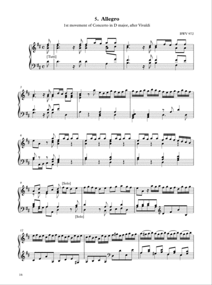 Oxford Bach Books for Organ: Manuals Only, Book 2 Organ scores gallery preview page 5