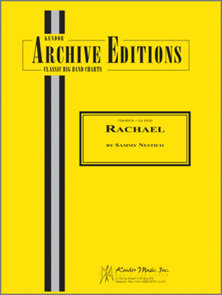 Book cover for Rachael (Full Score)
