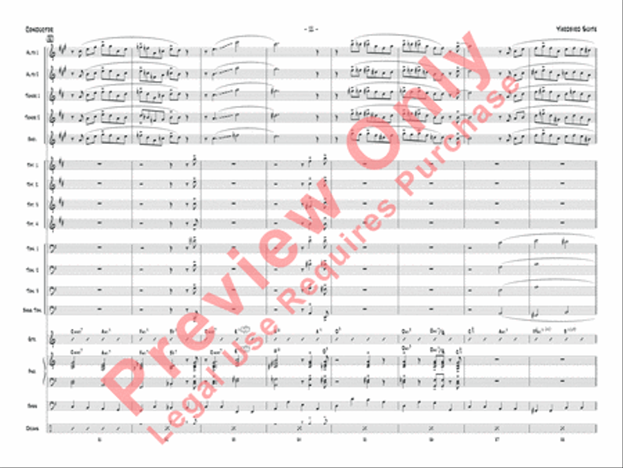 Yardbird Suite Jazz Ensemble scores gallery preview page 14