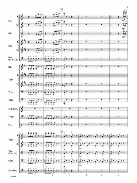 Leroy Anderson's Irish Suite, Part 1 (Themes from): Score