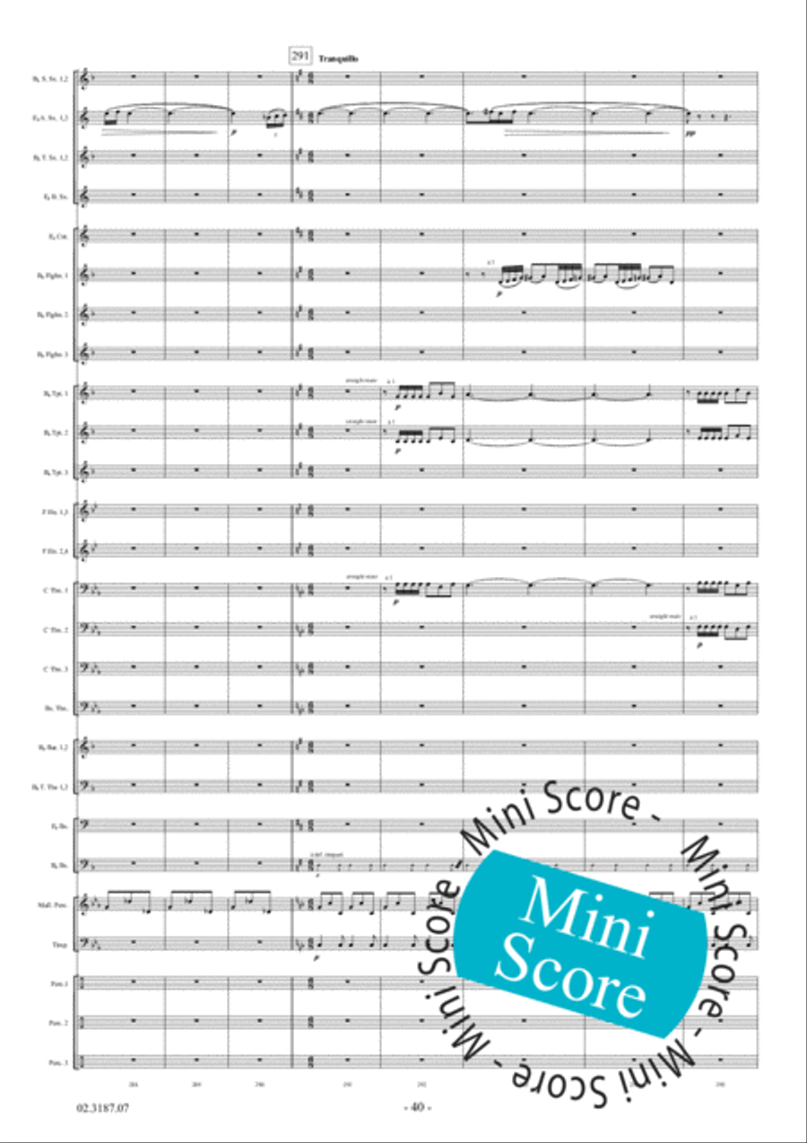 Fleodrodum Fanfare Band scores gallery preview page 46
