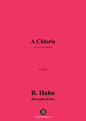 R. Hahn-A Chloris,in F Major