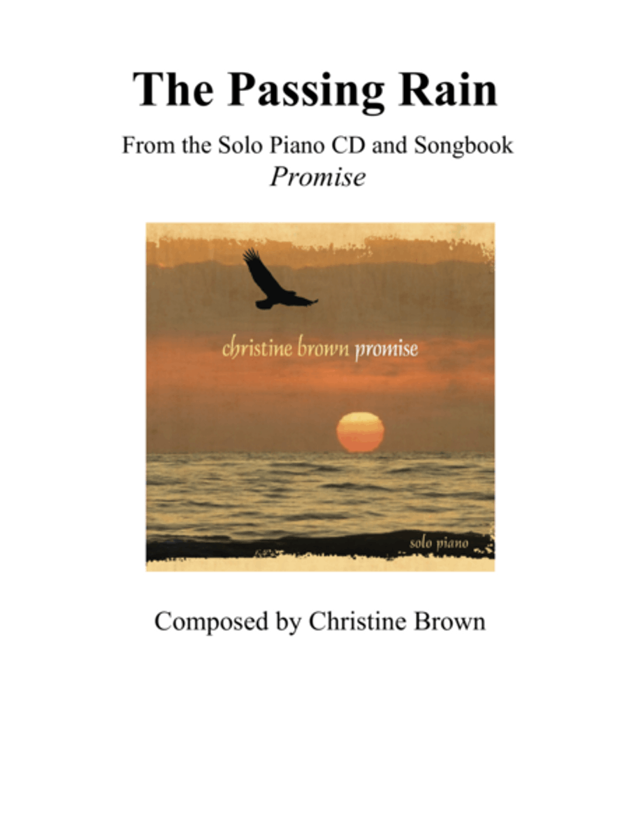 The Passing Rain Piano Solo scores gallery preview page 1