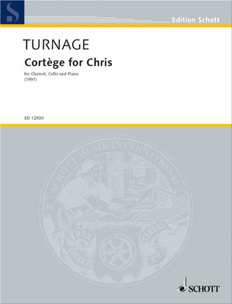 Cortège for Chris Clarinet scores gallery preview page 1