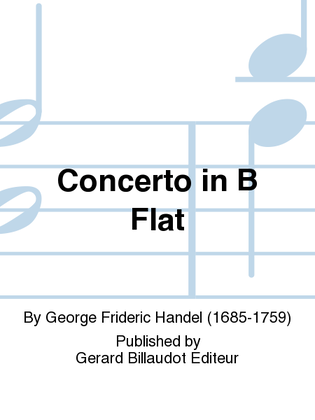 Book cover for Concerto In B-flat