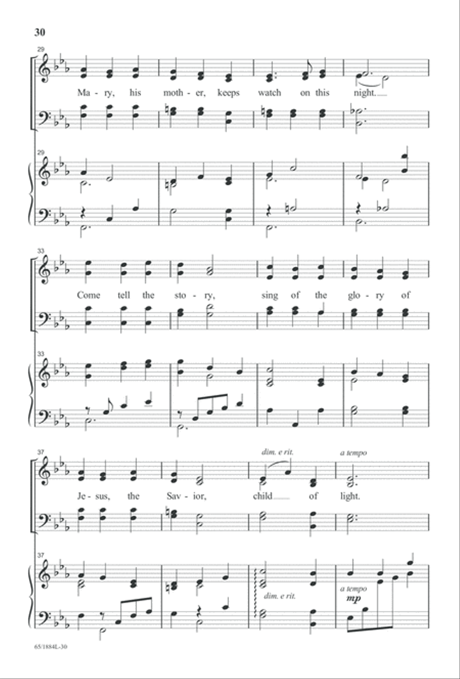 Let Us Adore Him Let Us Adore Him 4-Part scores gallery preview page 32