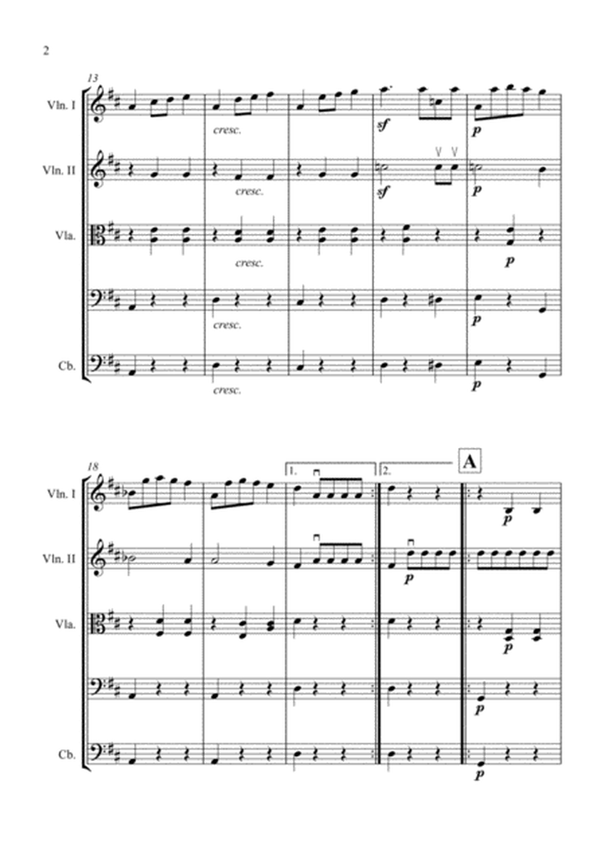Chopin: Grande Valse Brilliante for String Orchestra - Score and Parts