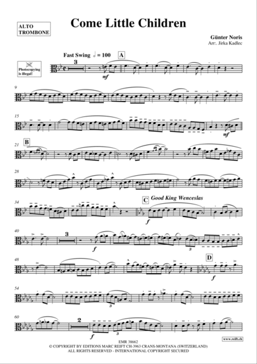Come Little Children Come Little Children Piano Accompaniment scores gallery preview page 2