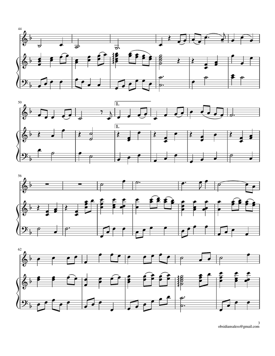 Itsumo Nandodemo (always With Me) Violin Solo scores gallery preview page 5