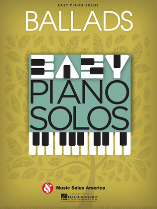 Book cover for Ballads - Easy Piano Solos