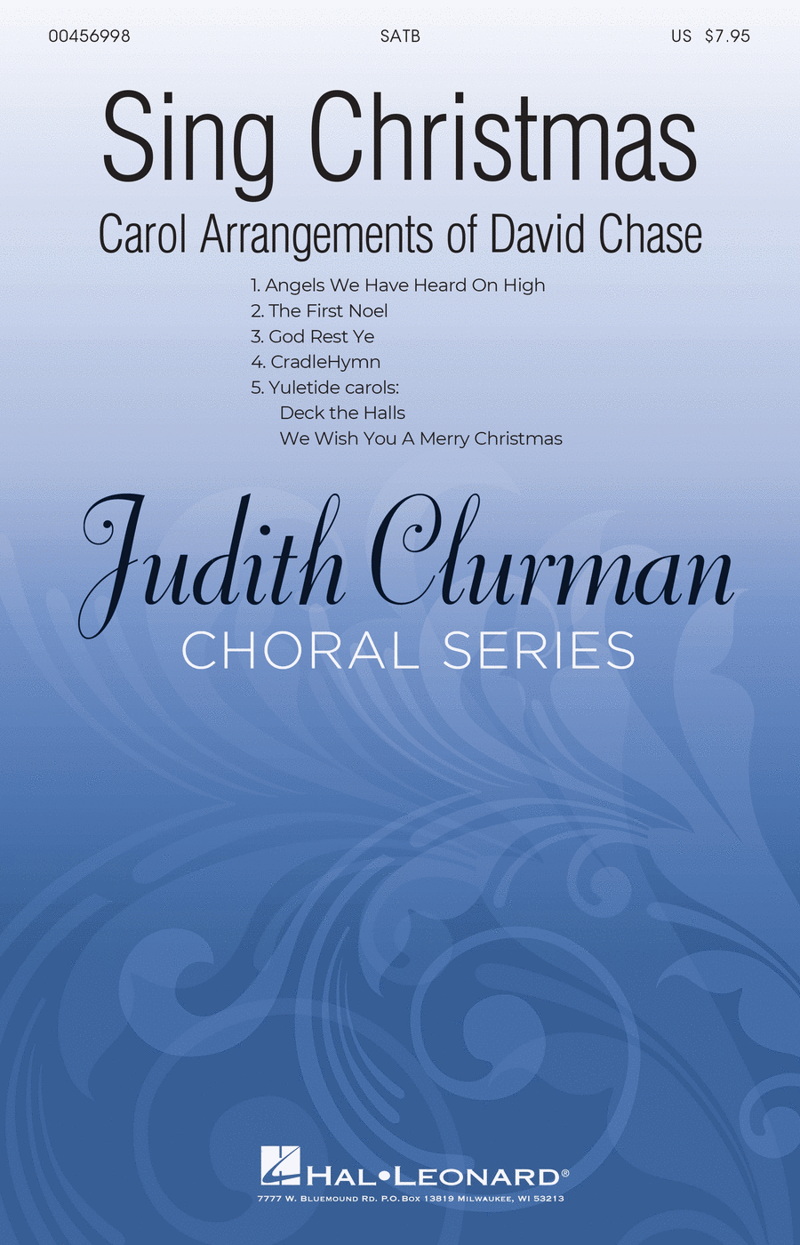 Sing Christmas - The Carol Arrangements of David Chase 4-Part scores gallery preview page 1
