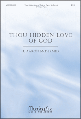 Book cover for Thou Hidden Love of God