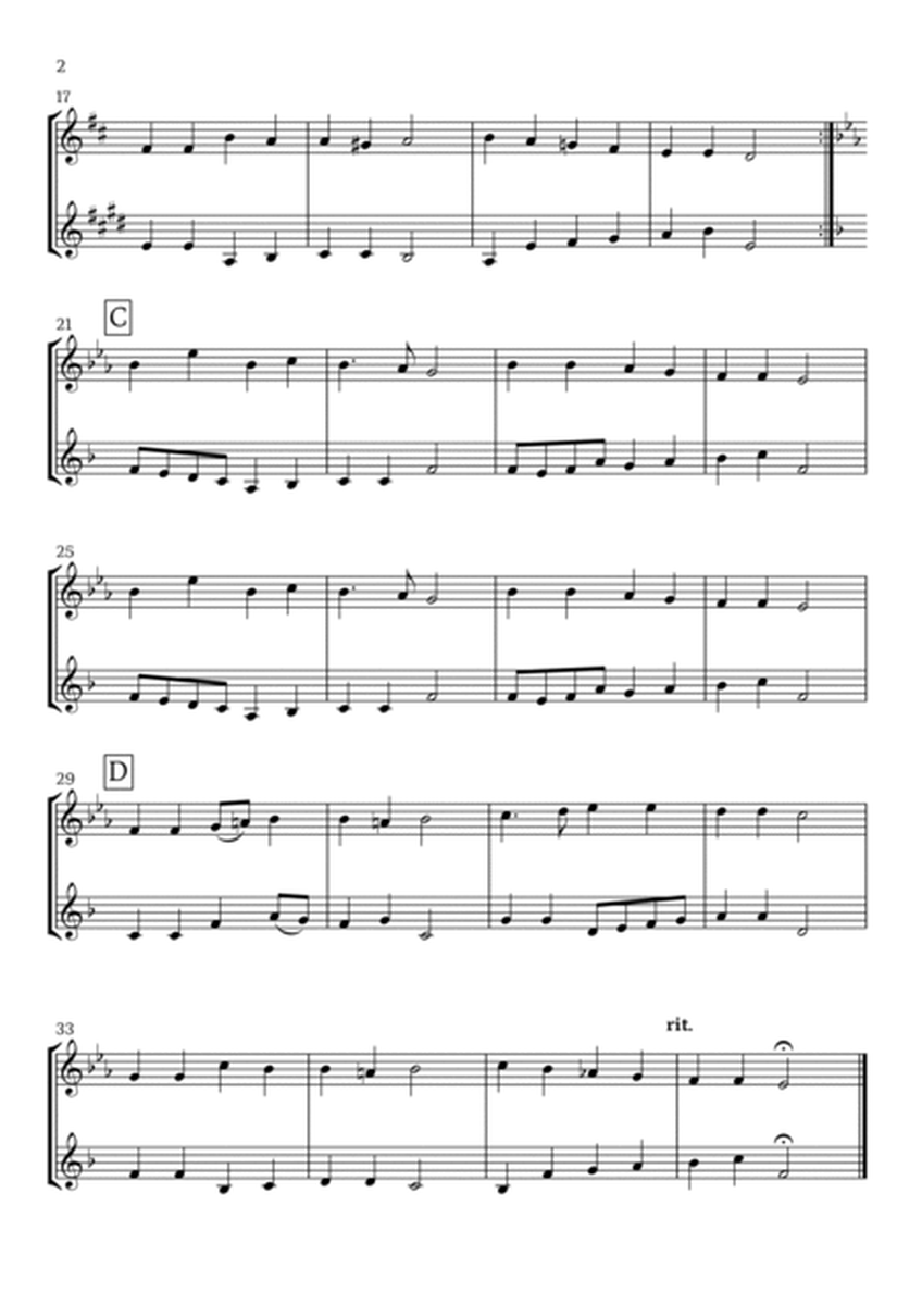 At the Lamb's High Feast We Sing (Violin and Clarinet) - Easter Hymn image number null