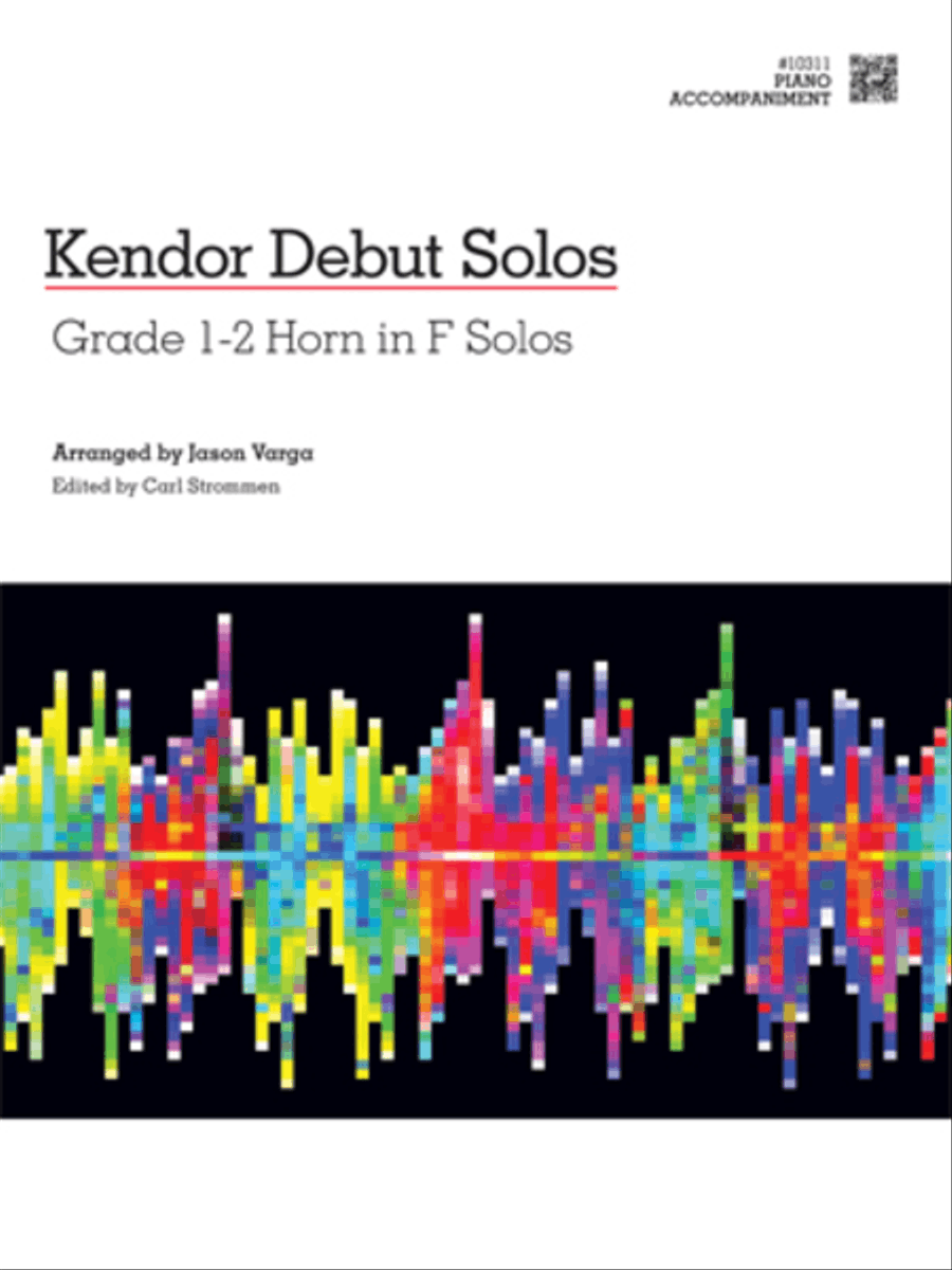 Kendor Debut Solos - Horn in F - Piano Accompaniment Piano Accompaniment scores gallery preview page 1