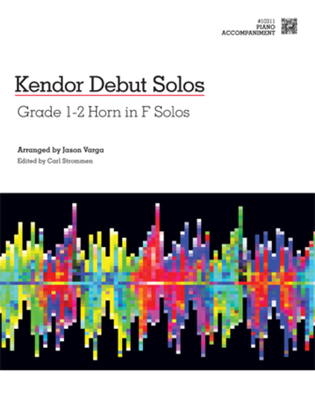 Book cover for Kendor Debut Solos - Horn in F - Piano Accompaniment