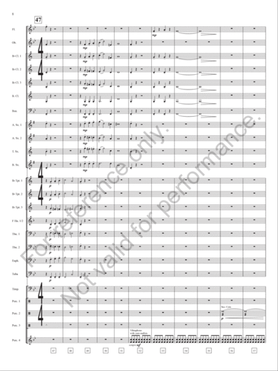 Mozart's Sandbox Mozart's Sandbox Concert Band scores gallery preview page 9