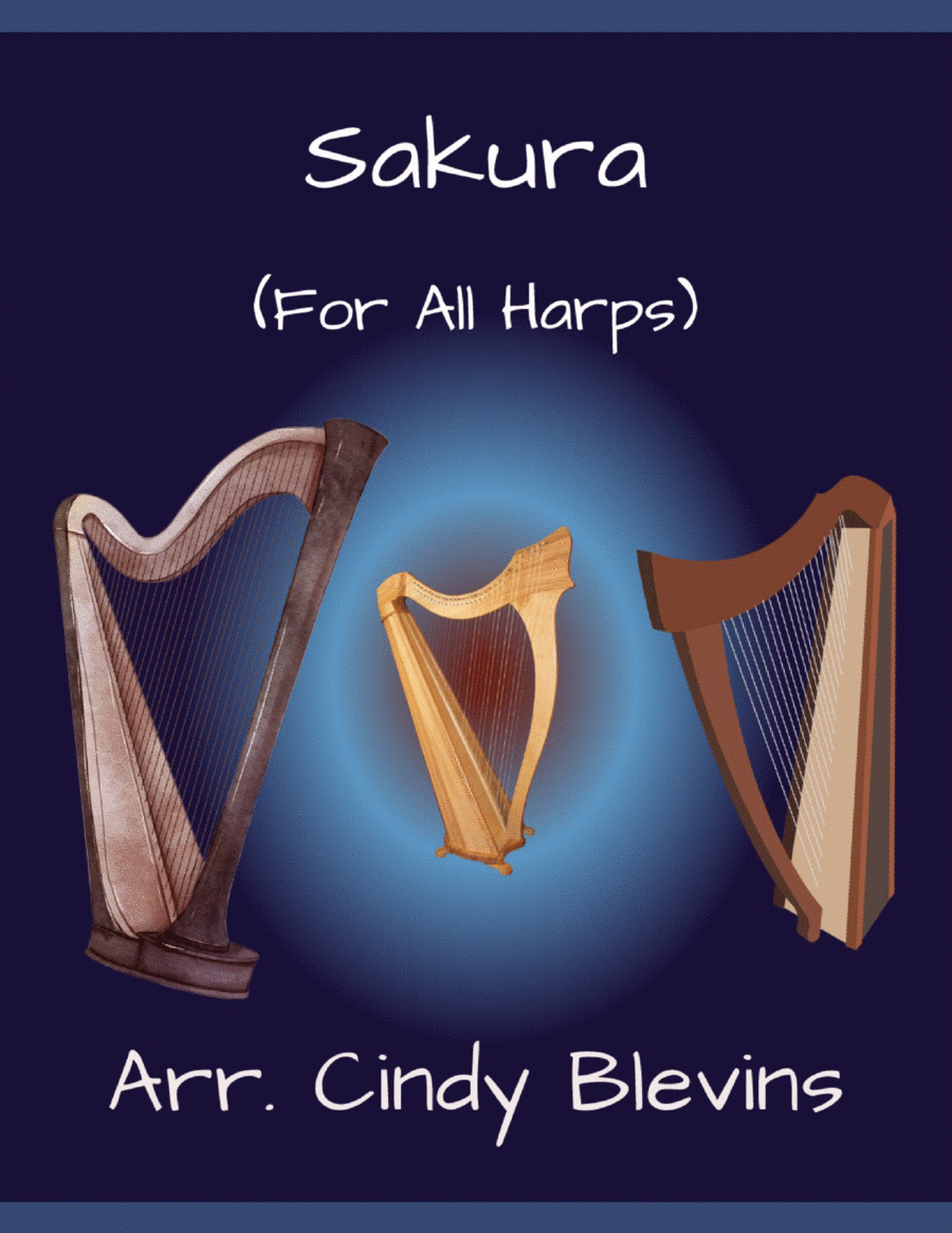 Sakura, for Lap Harp Solo image number null