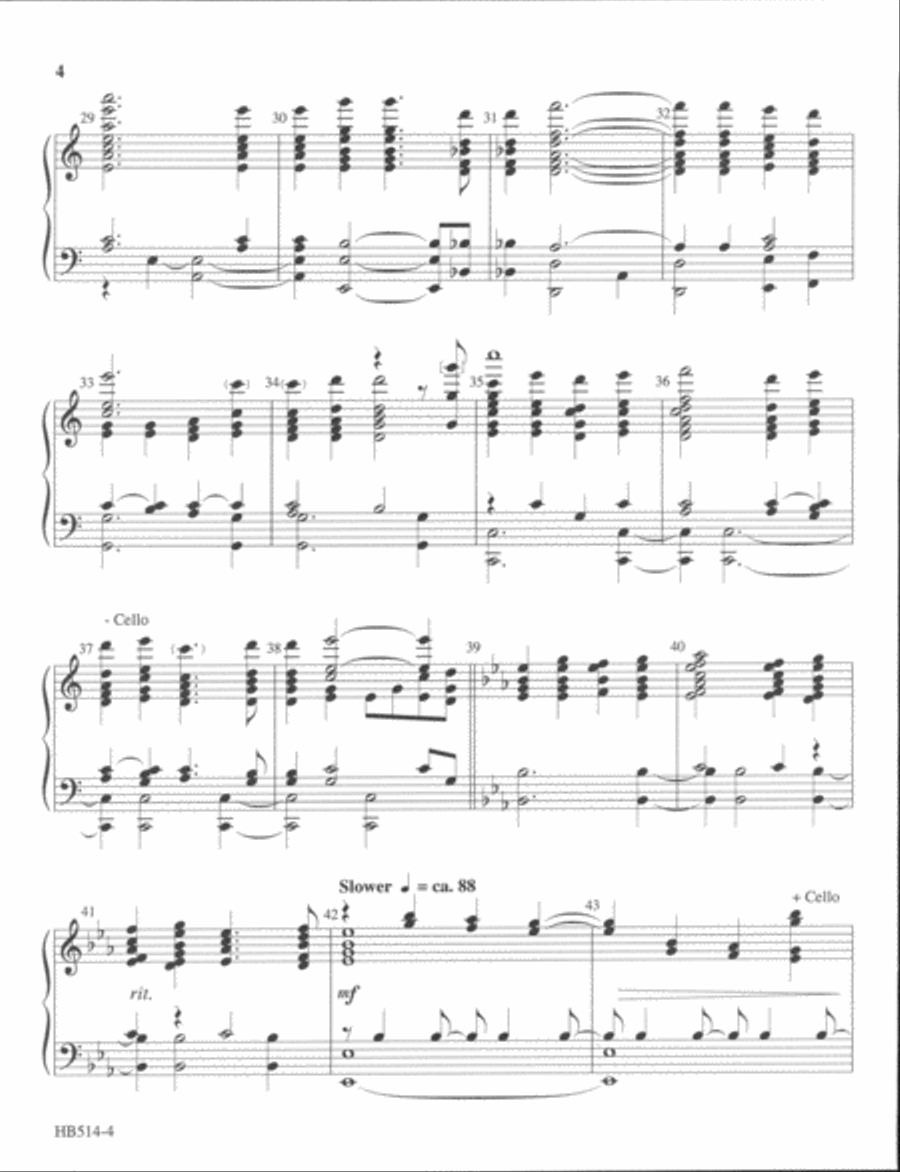 Be Still, My Soul - Larson 5-Octaves scores gallery preview page 4