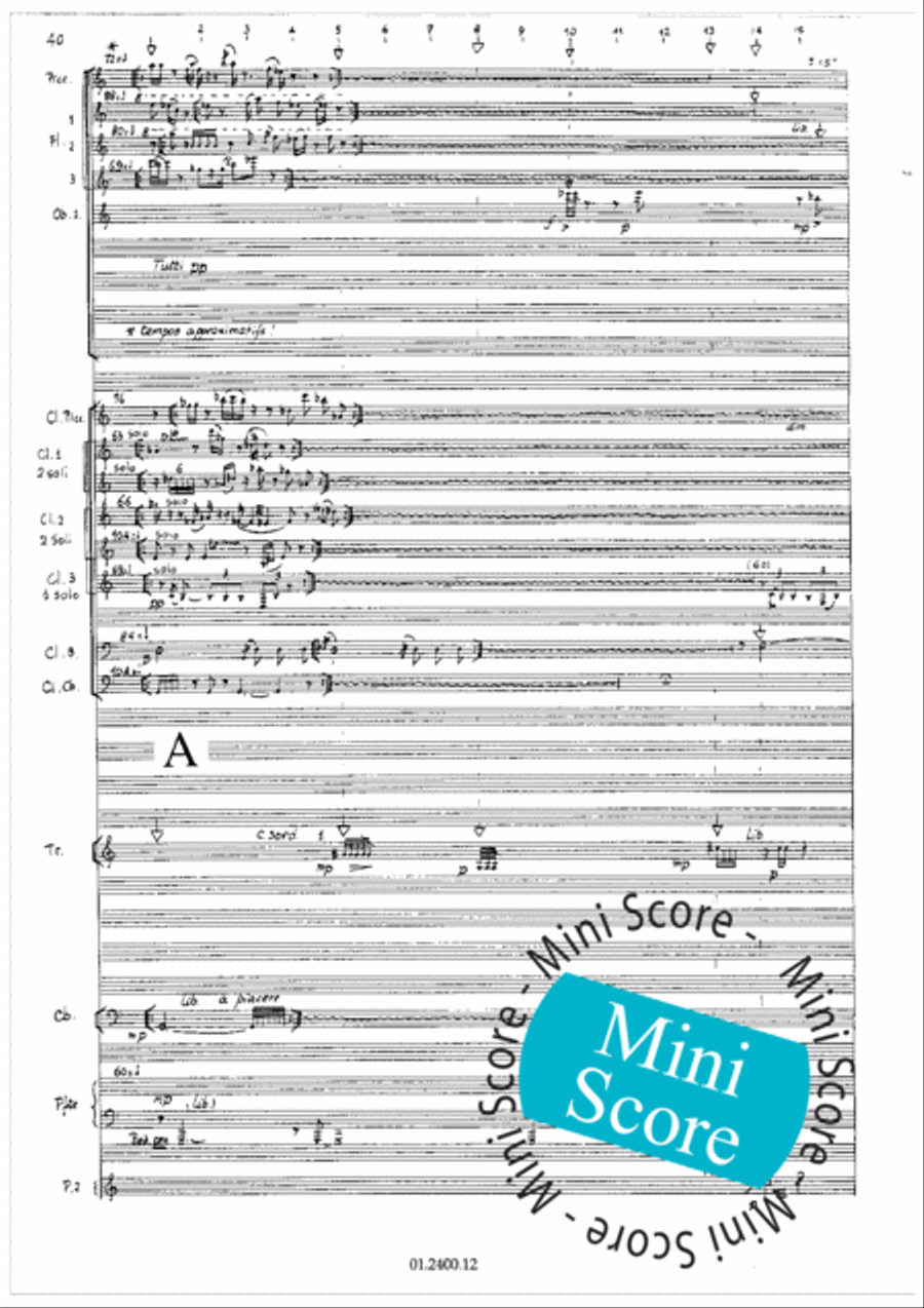 Aratoro I Aratoro I Concert Band scores gallery preview page 44
