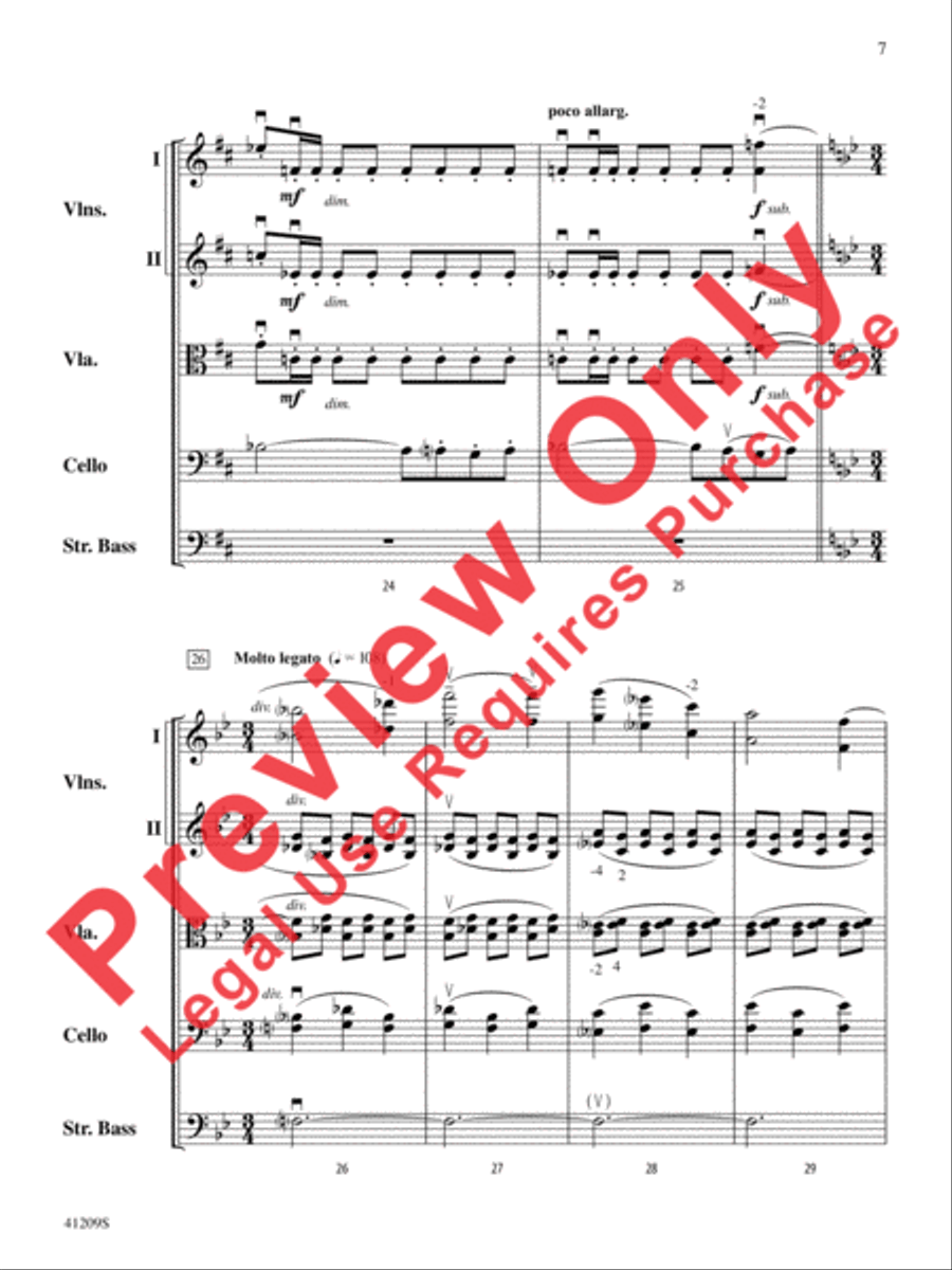 The Wizard of Oz String Orchestra scores gallery preview page 8