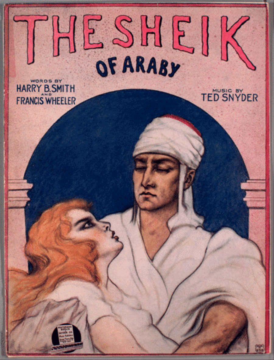 The Sheik of Araby Voice scores gallery preview page 1