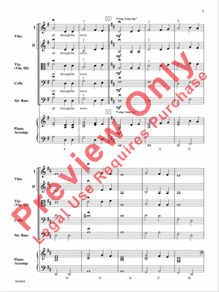 The Bows on the Bus The Bows on the Bus String Orchestra scores gallery preview page 4