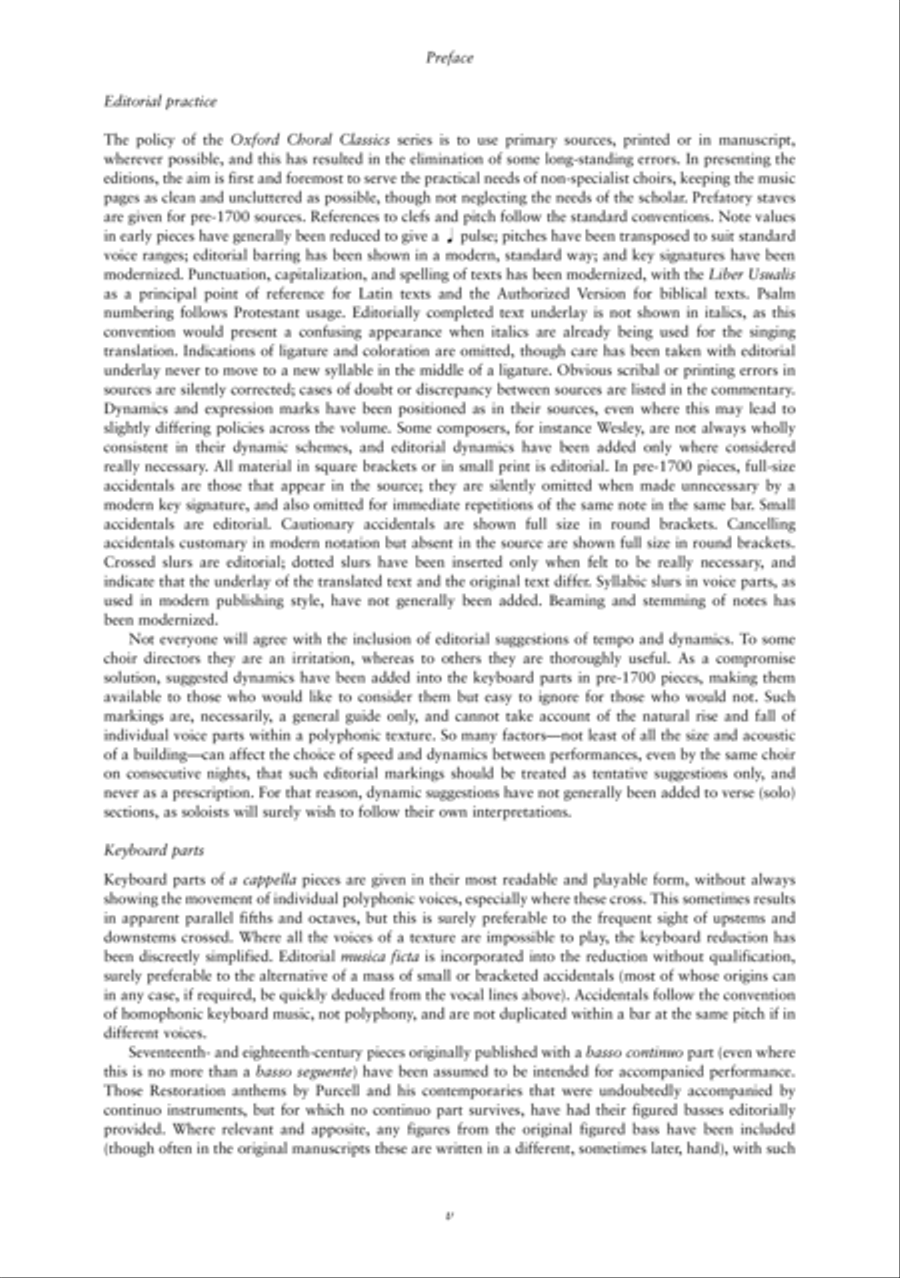 English Church Music, Volume 1: Anthems and Motets 4-Part scores gallery preview page 3