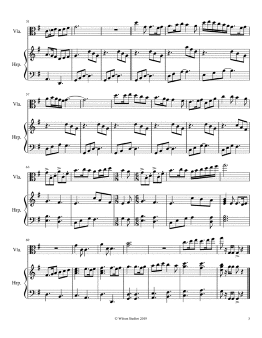 Bring a Torch, Jeannette, Isabella Set of Parts scores gallery preview page 3