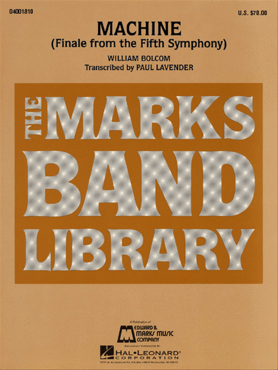 Book cover for Machine (Finale from the Fifth Symphony)