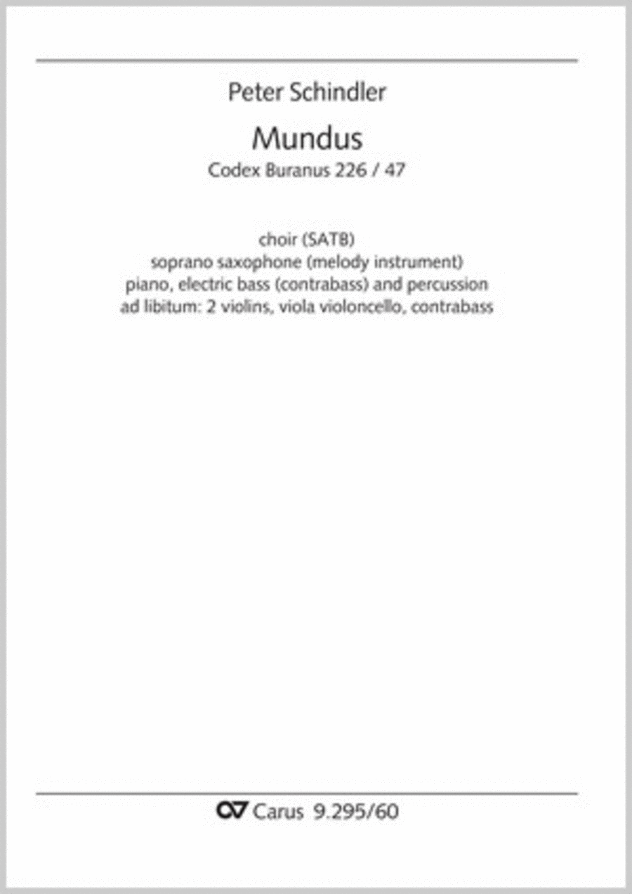 Mundus 4-Part scores gallery preview page 1